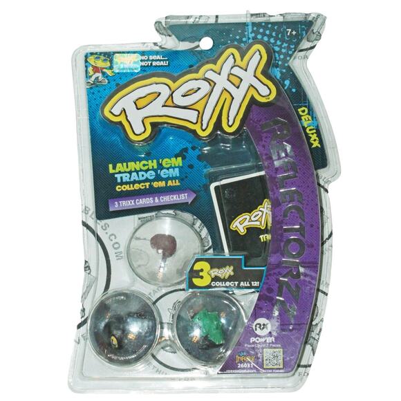 6 Pack Lot - Vintage Roxx Reflector 3d Collectible Reflection Game Disc Toy 2012 - Picture 8 of 9